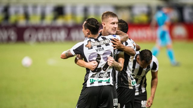 Ceará vence na Sul-Americana. Foto: Thiago Gadelha / SVM