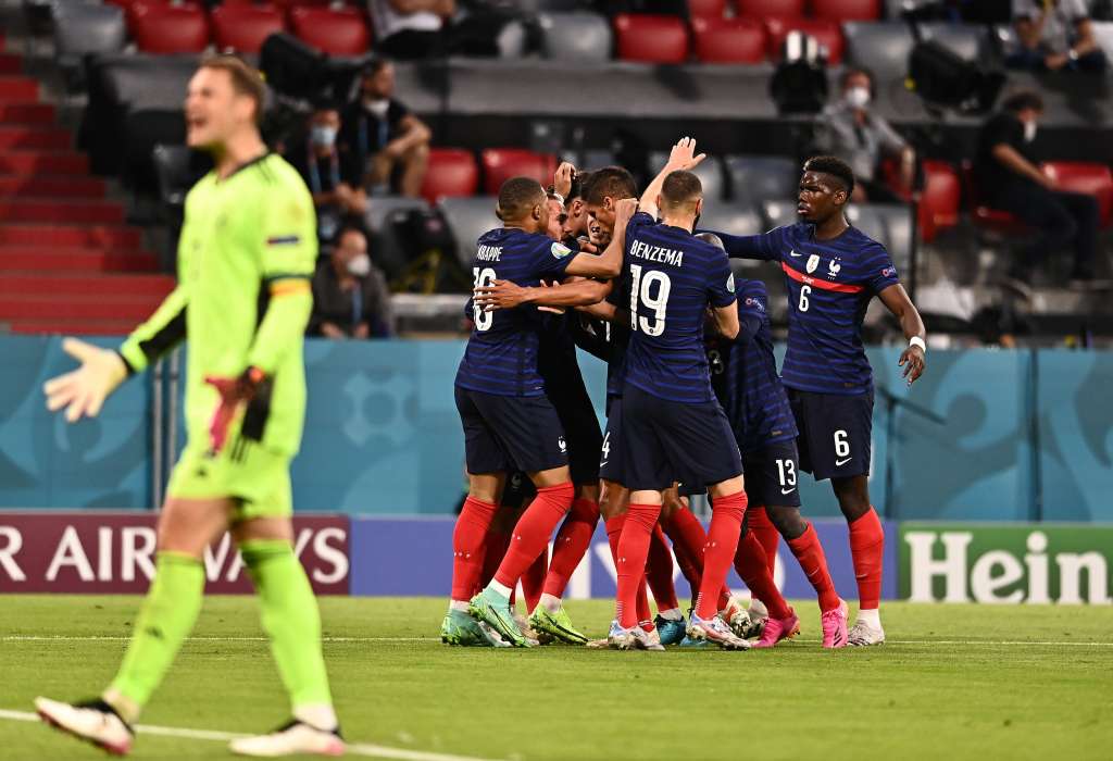 EUROCOPA: França conta com gol contra para vencer a Alemanha na estreia