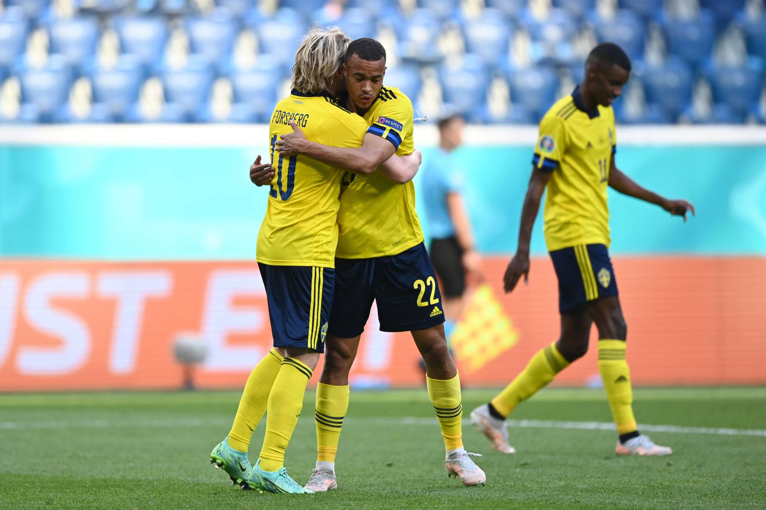 EUROCOPA: Suécia derrota a Eslováquia por 1 a 0 e assume a liderança do Grupo E