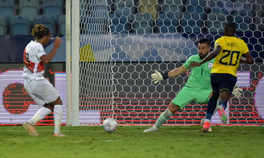 COPA AMÉRICA: Equador abre 2 a 0, cede empate ao Peru e fica em situação ruim