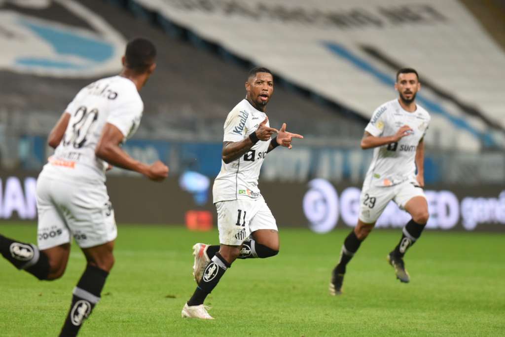 Grêmio 2 x 2 Santos – Peixe falha na defesa, mas arranca empate fora de casa