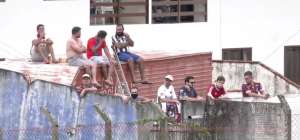 Juventus-SC 0 x 0 Rio Branco-PR - Torcida no caminhão fica na bronca e sem festa!