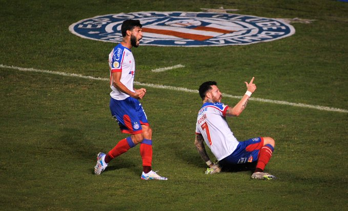 Bahia 2 x 1 Athletico-PR – Com 2 a menos, Furacão perde os 100% e a liderança no Brasileirão