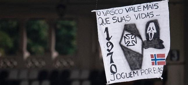 Vasco fala em apuração e critica drone com ameaças: “Repudia violência, intimidação ou ameaça”