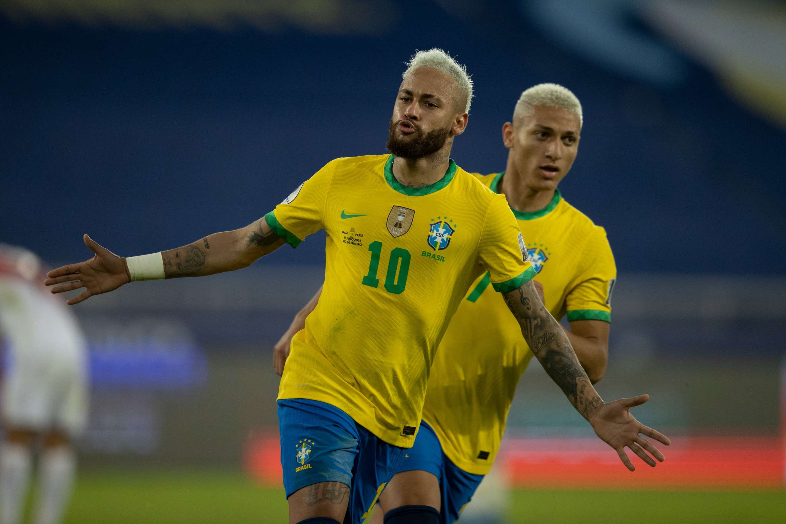 Neymar fala em hierarquia ao disputar Copa América e chora após goleada da seleção