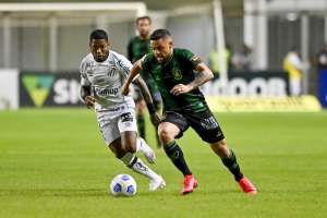 América-MG 2 x 0 Santos - Coelho conquista segunda vitória consecutiva