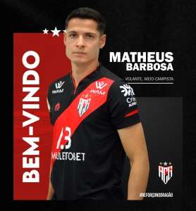 Ex-Cruzeiro, volante é apresentado como reforço no Atlético-GO: ‘surpreendido’