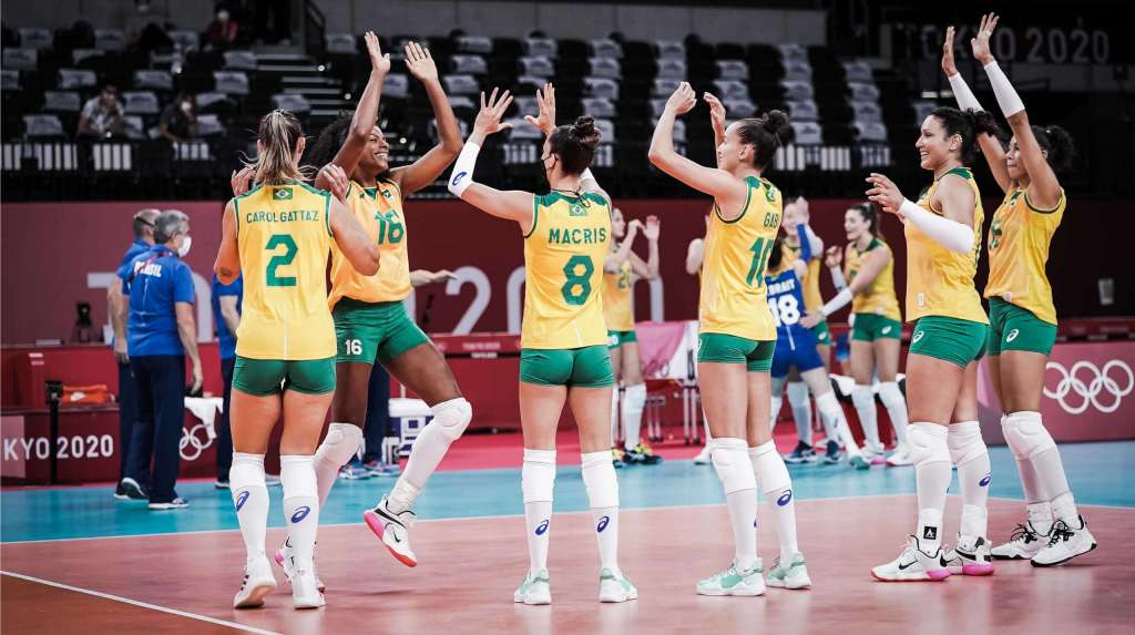 Olimpíadas: Vôlei feminino passa fácil pela Coreia do Sul e estreia com vitória em Tóquio