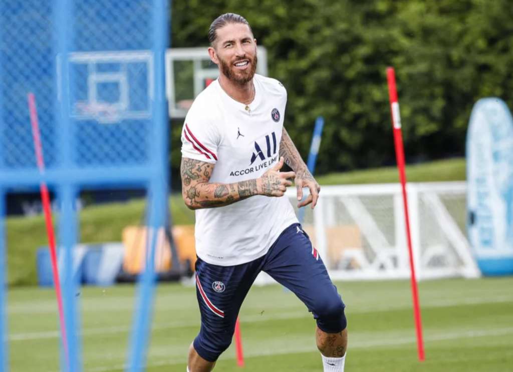 Francês: Sergio Ramos se diz ansioso para jogar com Neymar e Mbappé no PSG