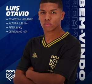 Segundona: Grêmio Prudente anuncia volante como 22ª reforço