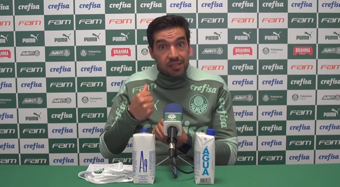 Abel elogia atuação do Palmeiras, mas avisa: ‘Temos de estar sempre alertas’