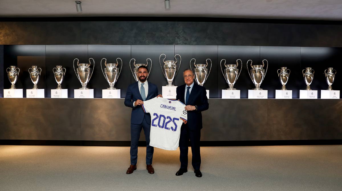 Espanhol: Real Madrid renova com lateral, que vai para sua nona temporada no clube