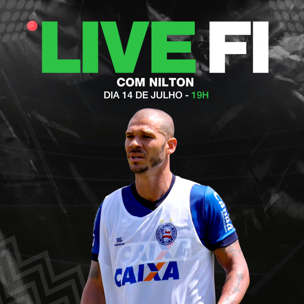 Live FI entrevista jogador tricampeão brasileiro e campeão da Copa do Brasil