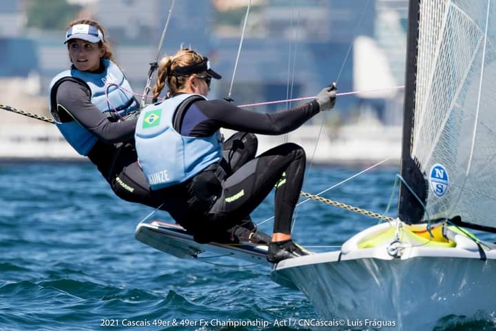 Martine Grael e Kahena Kunze