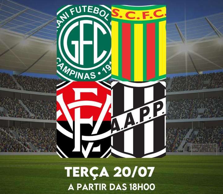 RÁDIO FI: Com Guarani e Ponte, jornada dupla começa às 18 pela Série B. Confira!