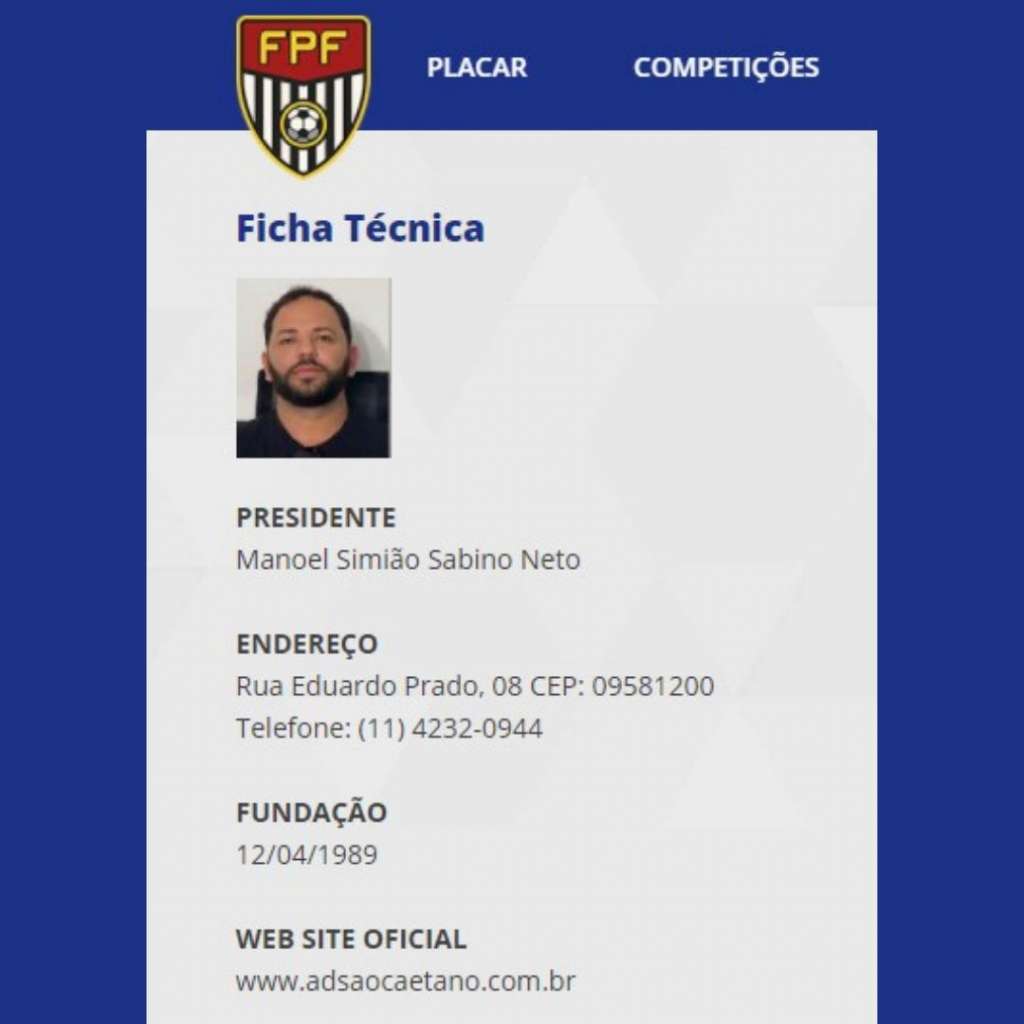 Copa Paulista: São Caetano tem novo presidente revelado