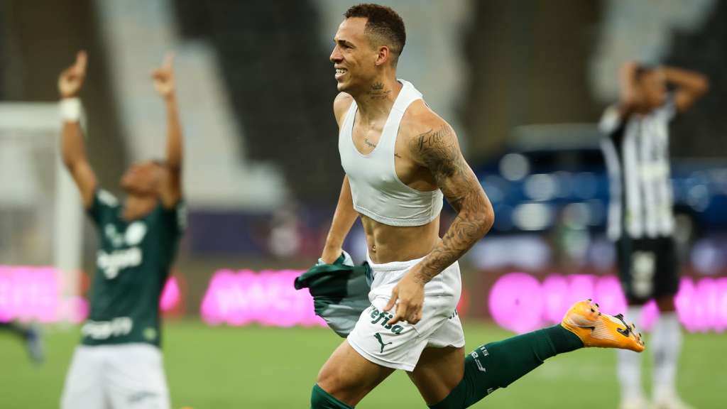 Com 3 gols nos últimos 5 jogos, Breno Lopes valoriza bom momento no Palmeiras