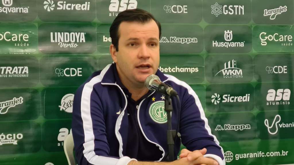 Série B: Treinador do Guarani freia empolgação sobre acesso: “Prematuro”