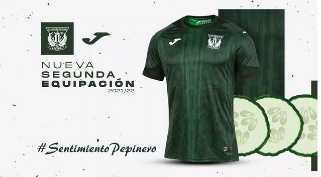 Clube da Espanha anuncia segundo uniforme inspirado em pepino; Confira: