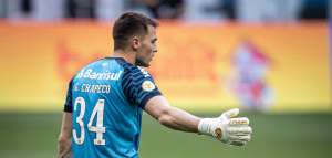 Goleiro novato na Seleção FI do Brasileirão comemora a vitória na Sul-Americana e reforça: ‘Agora é manter essa pegada’