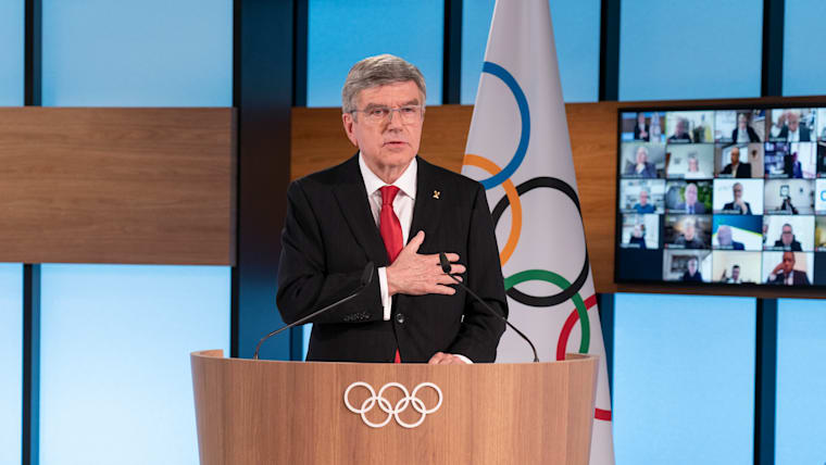 Thomas Bach diz que 85% de atletas e oficiais da Vila Olímpica estarão vacinados