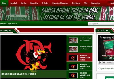 Fluminense tem site hackeado por "Bonde do Mengão sem Freio" 2 0002047897427 img