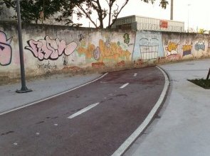 Ciclismo: Inacreditável! Ciclovia do Maracanã termina em muro