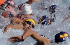 Mundial aquático: Brasil conquista duas medalhas na maratona aquática de 5km