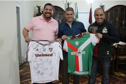 Copa Ecohouse: Presidente do Alecrim visita atual campeão Brasileiro