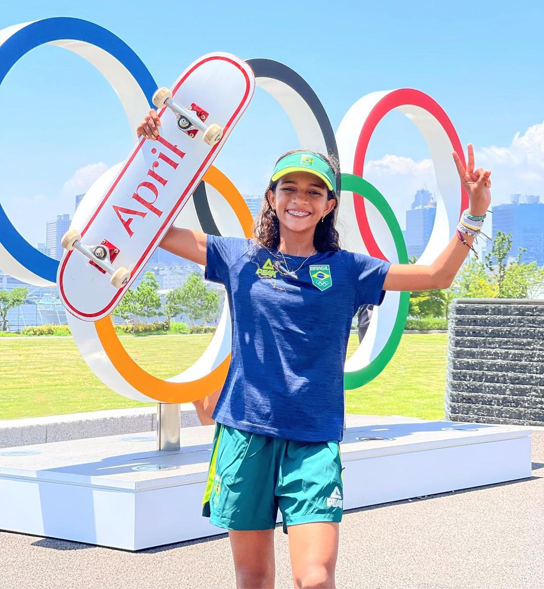 Olimpíada: Rayssa Leal é a atleta mais citada do mundo em rede social durante os Jogos