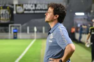 Treinador do Santos lamenta gol de empate do Internacional sofrido no fim: 'Jogo controlado'