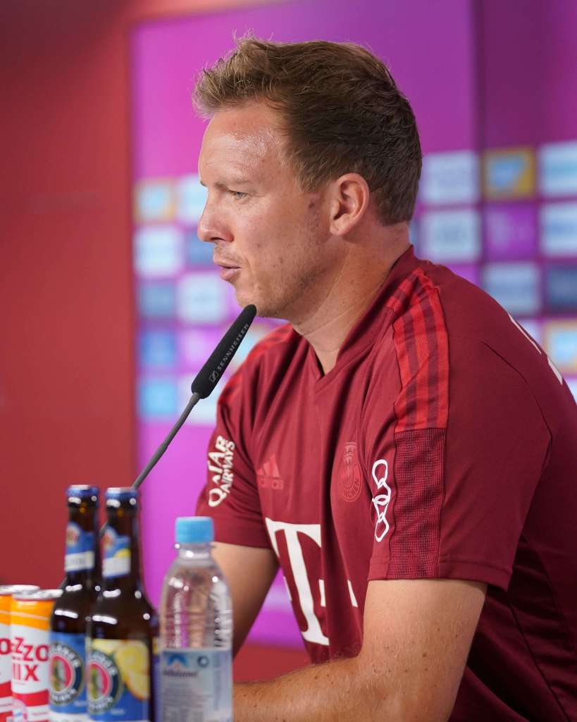 Nagelsmann não vê pressão antes de 1ª final no Bayern: ‘Nada a ver com a idade’