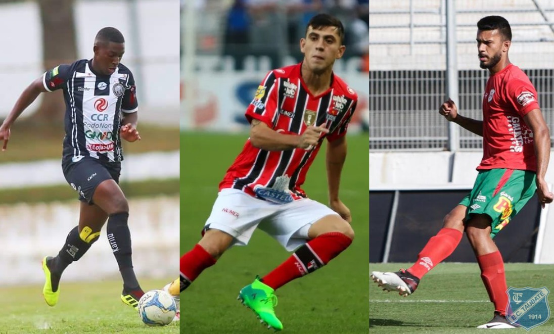Copa Paulista: Taubaté anuncia mais três reforços. Entre eles, um atacante ex-Guarani e Palmeiras