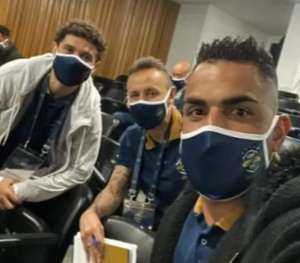 Jogadores do Grêmio fazem curso de treinadores na CBF
