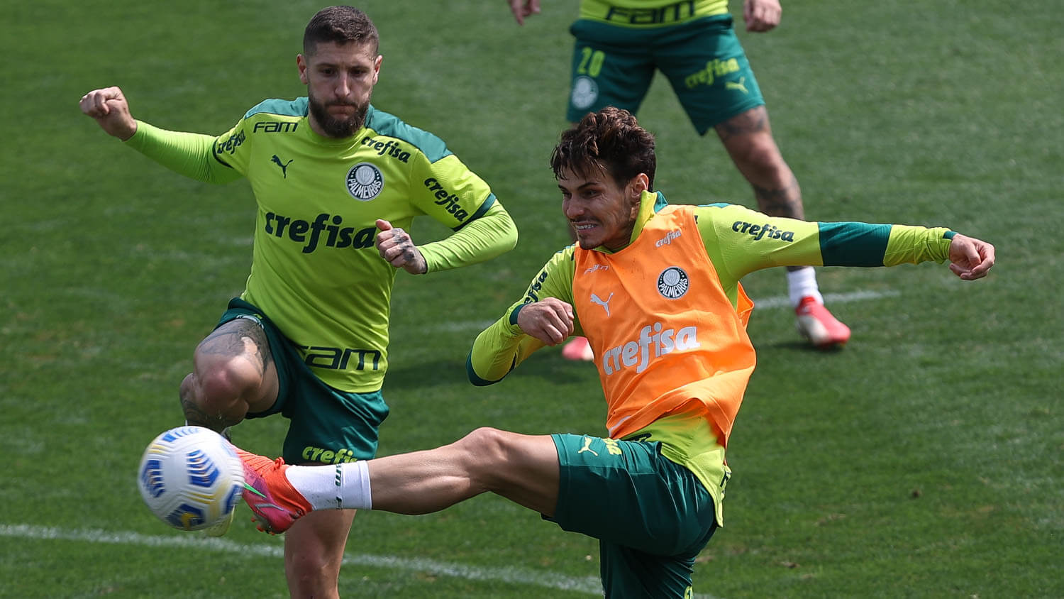 Sem baixas, Palmeiras treina para jogo contra o Athletico-PR