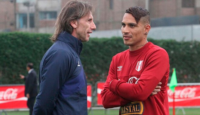 Ricardo Gareca Paolo Guerrero