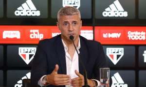 Crespo despista sobre formação do São Paulo para clássico na Libertadores