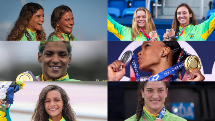 Mulheres brasileiras batem recorde de medalhas em uma edição de Olimpíada