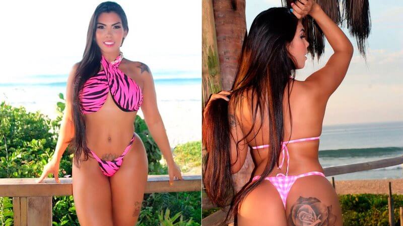 Craque do Flamengo teria saído com Miss Bumbum quando namorava irmã de Neymar; ele rebate