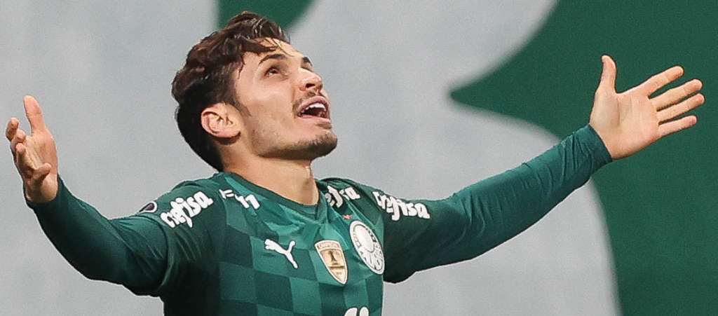 Raphael Veiga festeja ‘um dos melhores jogos do ano’ do Palmeiras