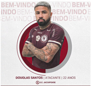 Série C: Jacuipense-BA contrata atacante que estava na Série B com o Londrina