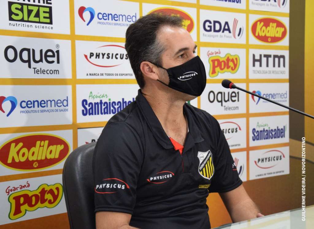 Série C: Técnico do Novorizontino-SP desaprova desempenho na derrota: ‘Não fizemos um bom jogo’