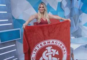 Renata Fan vai à loucura com goleada do Inter sobre o Flamengo: 