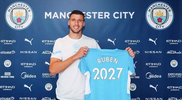 ruben dias city