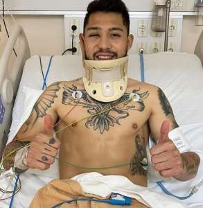 Após pancada de Arrascaeta, lateral do Olímpia ironiza do hospital: 