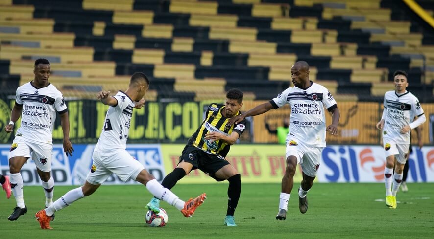 Volta Redonda-RJ 1 x 1 Botafogo-PB – Tudo igual no confronto direto pela liderança