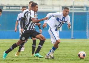 Paulista Sub-20: Água Santa empata com o Santos e segue líder do Grupo 9