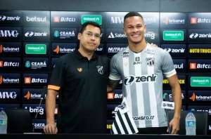 Apresentado no Ceará, lateral fala sobre jogar na Série A: 'Realizando um sonho'