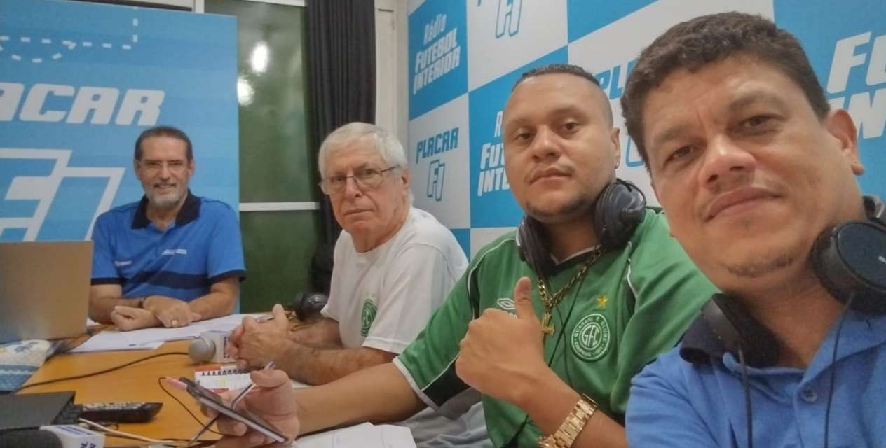 Rádio FUTEBOL INTERIOR mantém audiência alta com Coritiba x Guarani