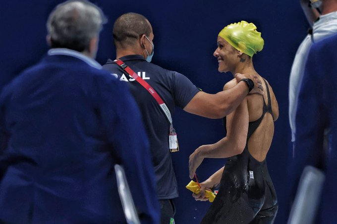 Brasil fatura mais três medalhas na natação na Paralimpíada de Tóquio